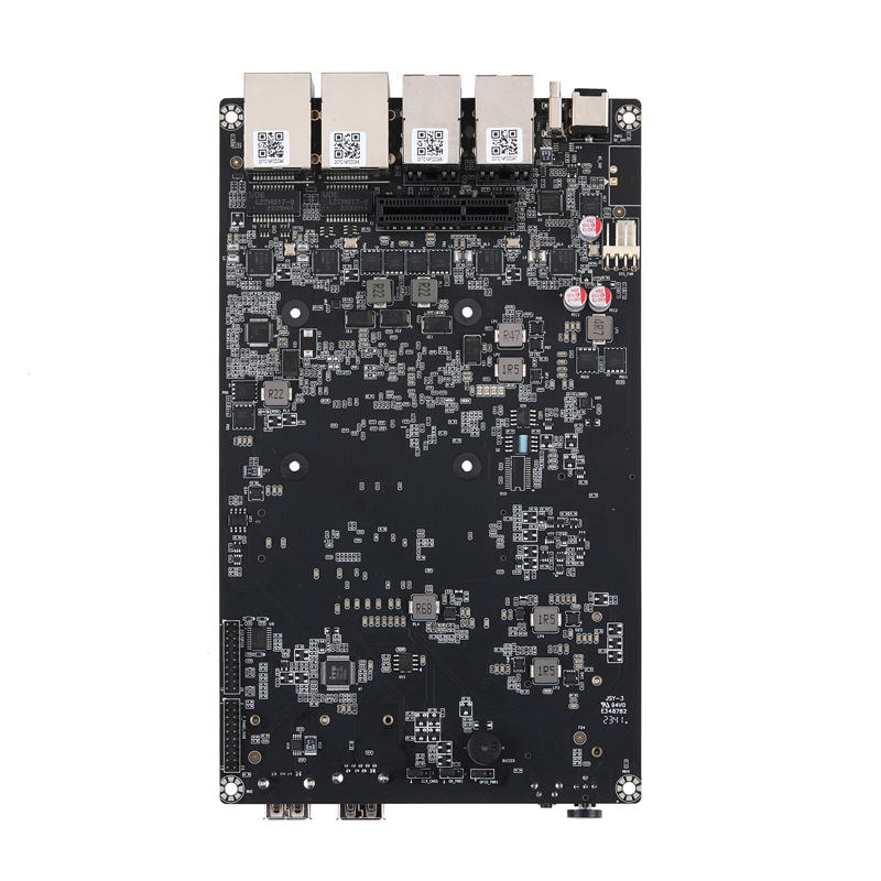 Mini Itx Dual 2.5G Nas Motherboard - Qotom 第10世代 Core i3/i5/i7 NASマザーボード、4つのi225-V 2.5G