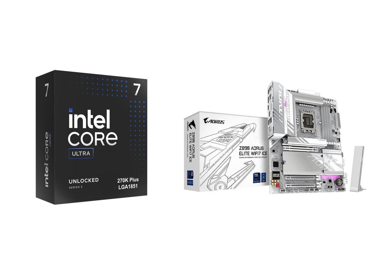 Z890 Wi-Fi 7 Motherboard - CPUマザーボードコンボ - インテル BX80768270K バンドル（GIGABYTE Z890
