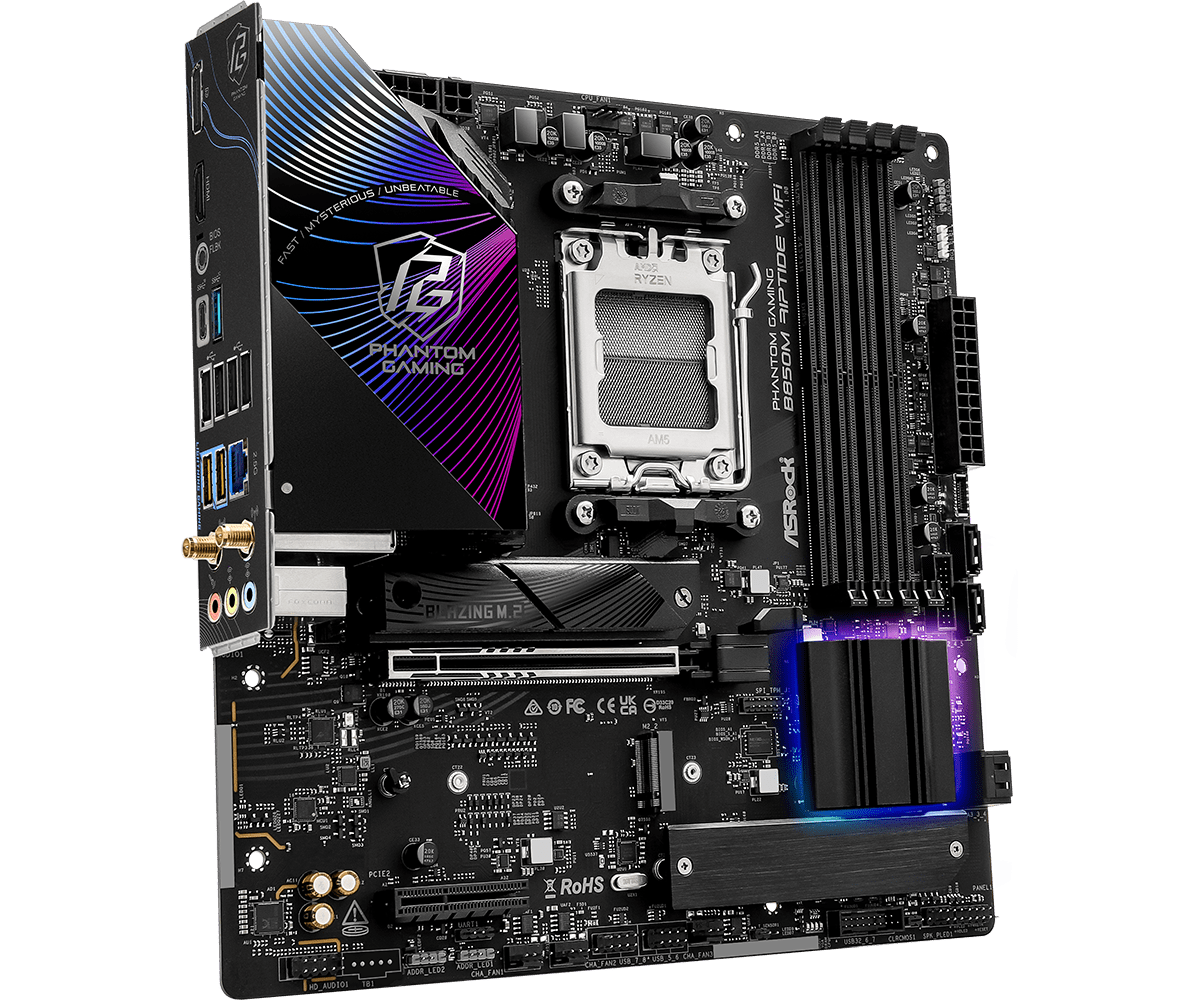 ASROCK B850M Riptide WiFi 新型Mi - X870E Atx Motherboard のレビューと価格