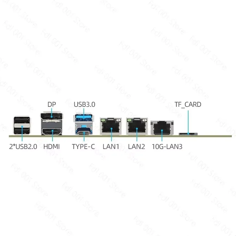 デュアル2.5Gおよび10G SFPポートを搭載した、DDR - Mini Itx Dual 2.5G Nas Motherboard のレビューと価格