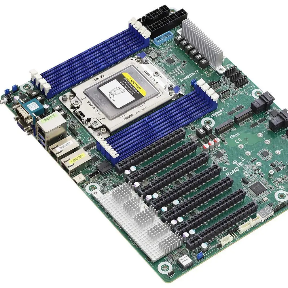 オリジナルASRock Rack ROMED8-2T AMD - Dual Socket Sp3 Epyc Motherboard のレビューと価格