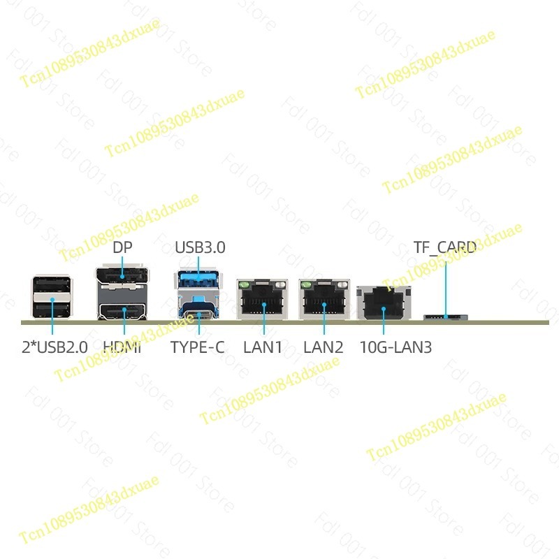 マザーボード デュアル2.5G 10G SFP NAS ミニ - Mini Itx Dual 2.5G Nas Motherboard のレビューと価格