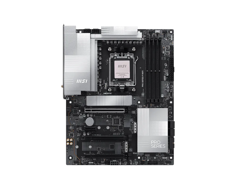 MSI PRO X870E-P WIFI AM5 マザーボー - X870E Atx Motherboard のレビューと価格