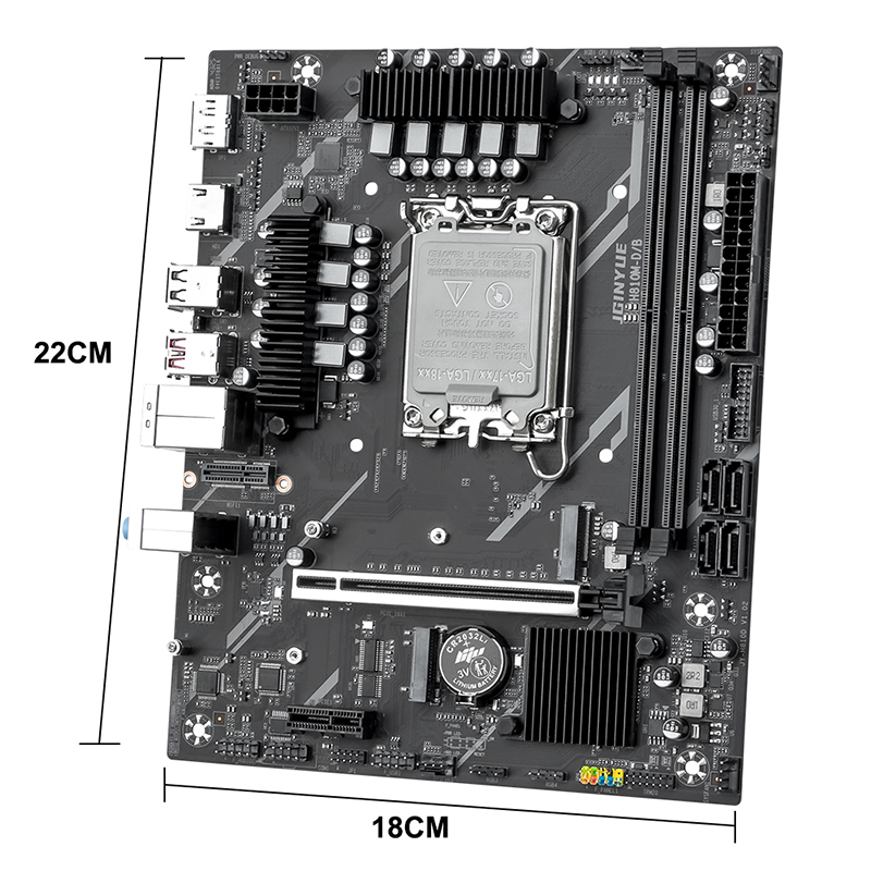JGINYUE H810M-D/B M-ATX ゲーミングP - Lga1851 Gaming Motherboard のレビューと価格