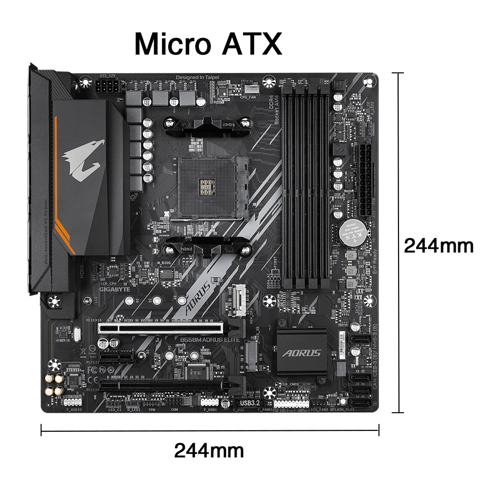 ギガバイト新 B550M AORUS ELITE マザーボー - X870E Atx Motherboard のレビューと価格