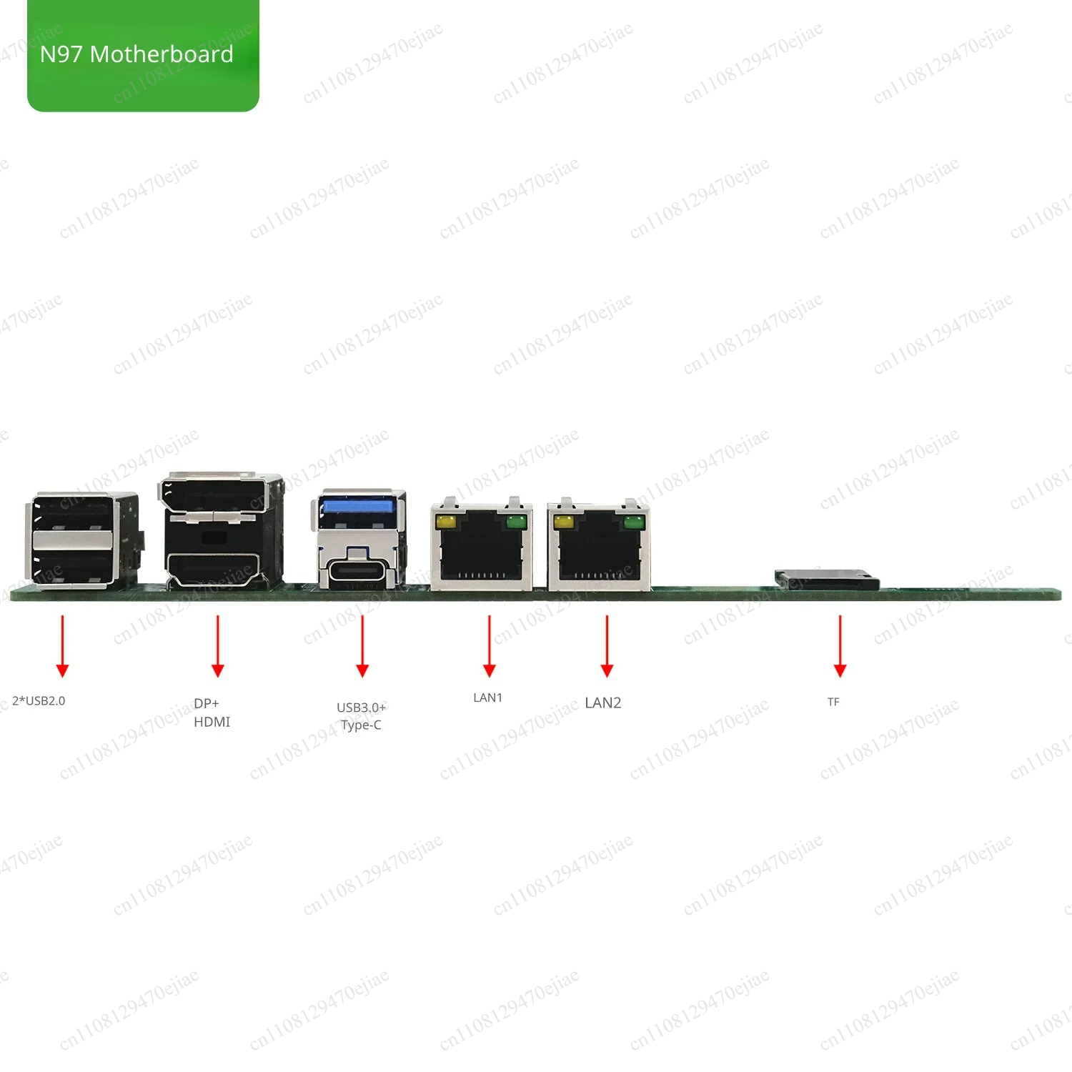 SZBOX N97 NASマザーボード - インテルN97ミ - Mini Itx Dual 2.5G Nas Motherboard のレビューと価格